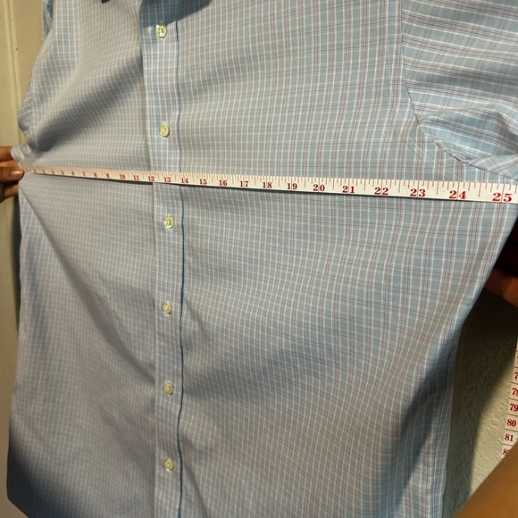 Men's Blue Checkered Shirt | Brooks Brothers - Picture 3 of 8